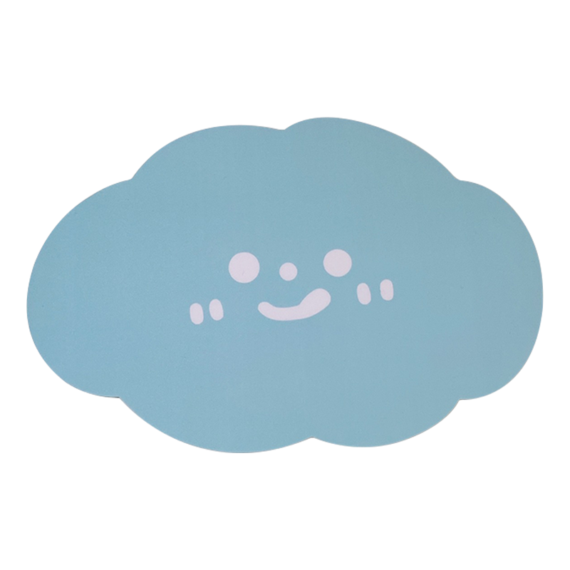 DM0025 Bonitos Accesorios de Escritorio de Oficina, Alfombrilla de Ratón Personalizada con Nube