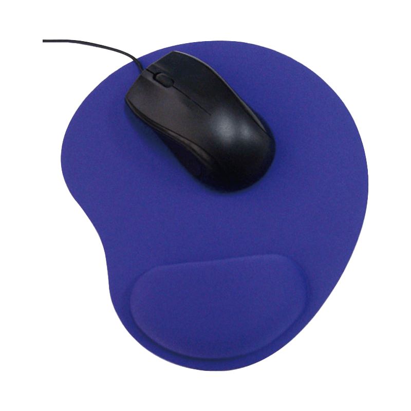 DM0027 Alfombrilla de Ratón EVA con Soporte para Muñeca Alfombrilla Ergonómica para Ratón de Escritorio para Ordenador y Reposamuñecas