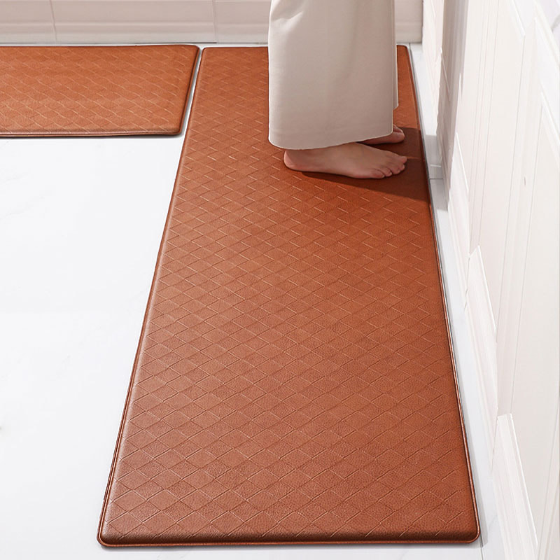 FM0019 Antifatiga Alfombrilla Duradera para Cocinar para Pies  de Espuma de PVC  de Tamaño Grande Impermeable 