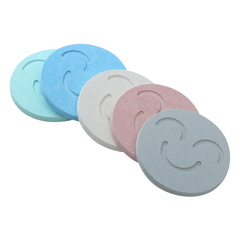 CM0006 Posavasos Ecológicos Absorbentes de Tierra de Diatomeas Antideslizantes Personalizados 