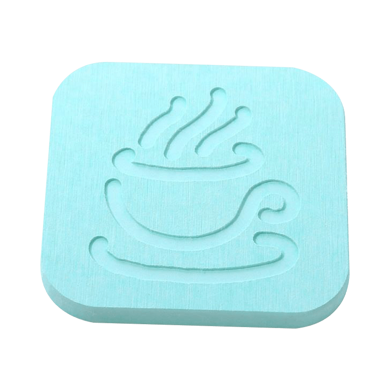 CM0009 Posavasos Excelente Absorbente Impermeable Ecológico de Tierra de Diatomeas Estera de la Taza