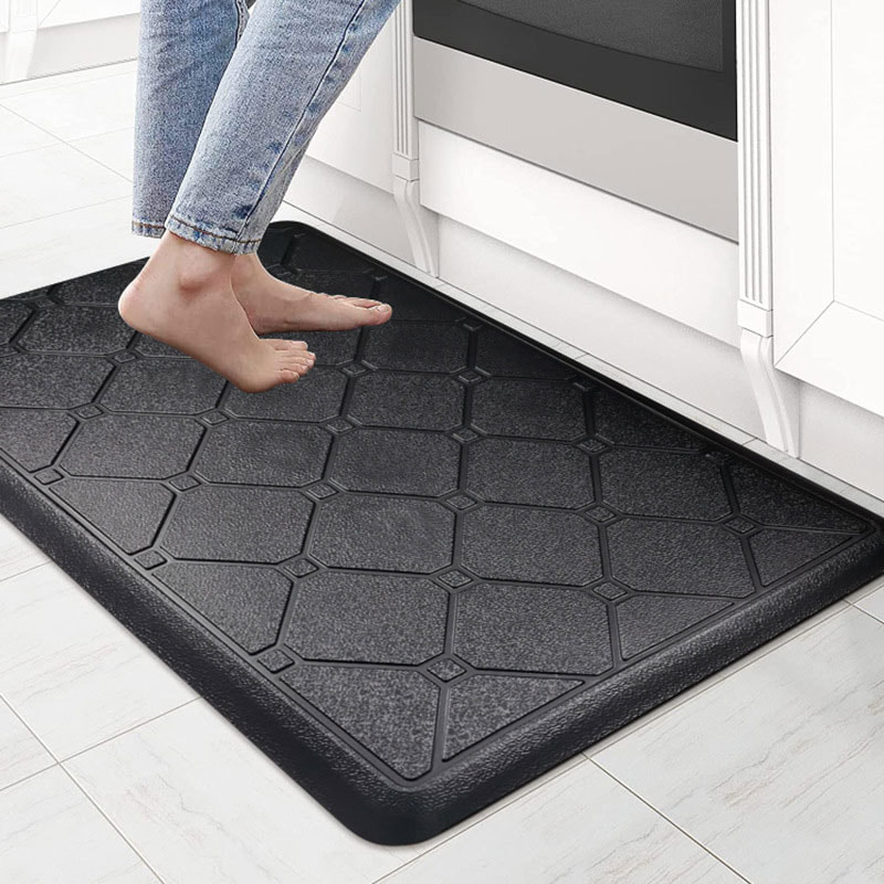 FM0018 Alfombrilla antifatiga Cómoda de Cocinar de Espuma de PVC  Protección para los Pies 